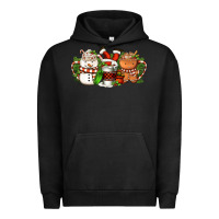 Pigment Black Christmas coffee cups Urban Hoodie - FaDigitalArtStudio