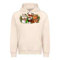 Sandshell Christmas coffee cups Urban Hoodie - FaDigitalArtStudio