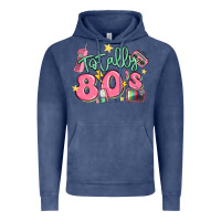 Vintage Denim totally 80s retro vintage Vintage Hoodie - MaliasSmallBusiness
