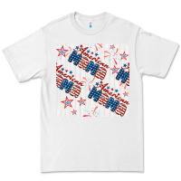 White american mama seamless pattern Premium Tee - BundleAndBundleShop