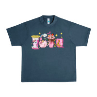 Midnight Navy unicorn coffee cups Urban Heavy Tee - NancyCooperArtShop