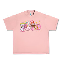 Salmon unicorn coffee cups Urban Heavy Tee - NancyCooperArtShop