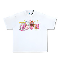 White unicorn coffee cups Urban Heavy Tee - NancyCooperArtShop