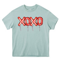 Arona Valentine's Day Xoxo Balloon Heavy Core Tee - Artiststas