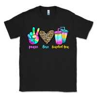 Black peace love loaded tea Classic Tee - JahusDesignShop