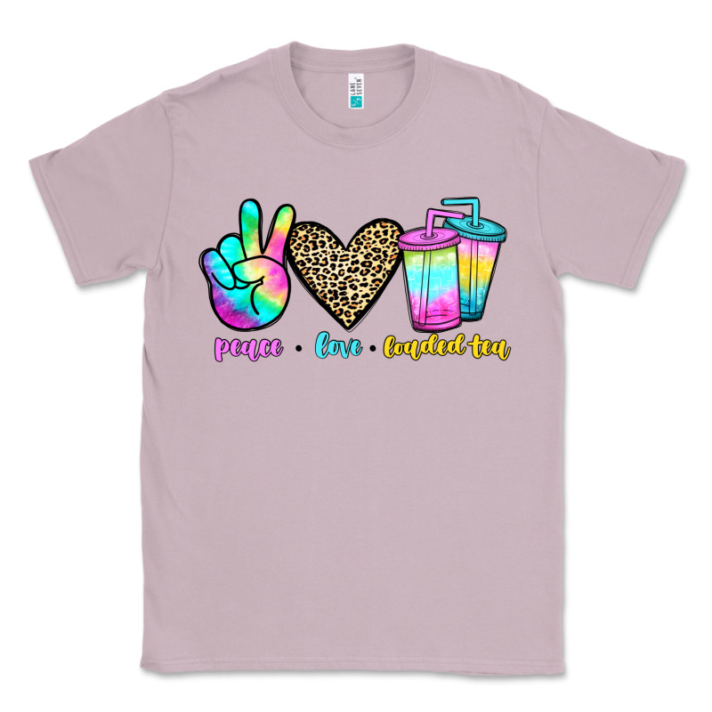 Peace Love Loaded Tea Classic Tee by JahusDesignShop | Teevron