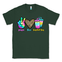 Sports Green peace love loaded tea Classic Tee - JahusDesignShop