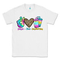 White peace love loaded tea Classic Tee - JahusDesignShop