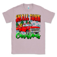 Lilac Small town Christmas Classic Tee - CowhideDigitalArt