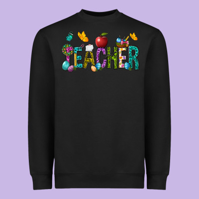Eastern Teacher Heavyweight Sweatshirt Designed By Bundleandbundleshop