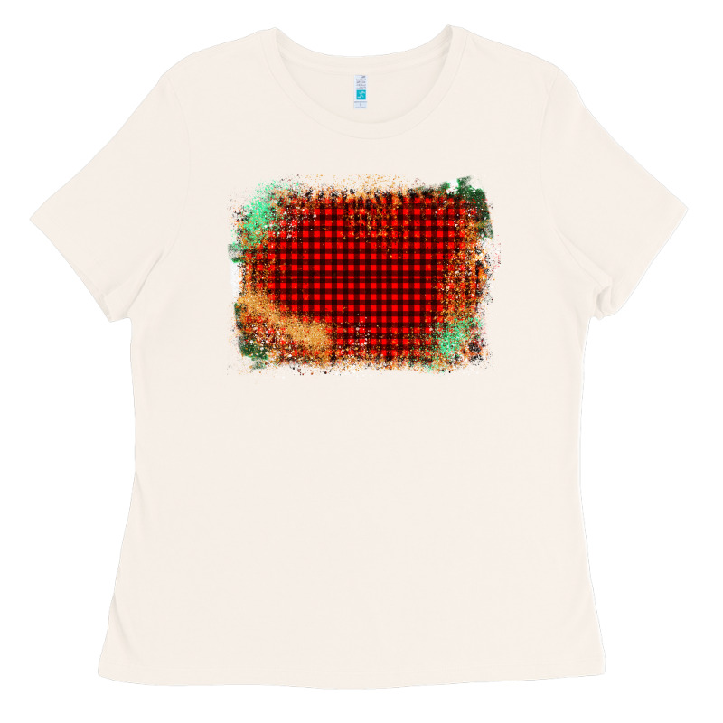 Western Red Green Farm Life Brush Stroke Ladies Tee by Bettercallsaul | Teevron