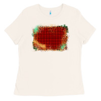 Bone Western Red Green Farm Life Brush Stroke Ladies Tee - Bettercallsaul