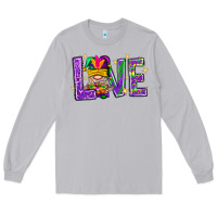 Moon Dust Mardi Gras Love With Gnome Long Sleeve Tee - BundleAndBundleShop
