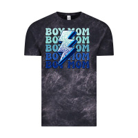 Cloud Black boy mom Vintage Tee - MaliasSmallBusiness