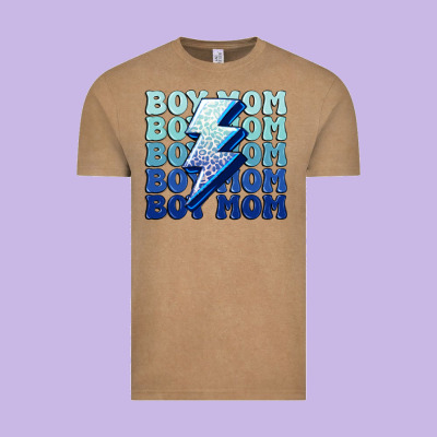 Boy Mom Vintage Tee Designed By Maliassmallbusiness