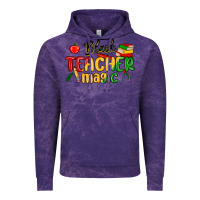 Cloud Purple black teacher magic juneteenth Vintage Hoodie - MaliasSmallBusiness