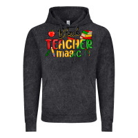 Vintage Black black teacher magic juneteenth Vintage Hoodie - MaliasSmallBusiness
