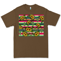 Cacao sunflower cactus Premium Tee - JahusDesignShop