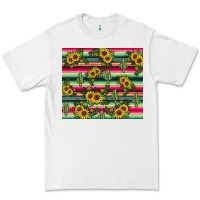 White sunflower cactus Premium Tee - JahusDesignShop
