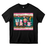 Black teacher coffee cups Heavy Core Tee - AdoDesignShop