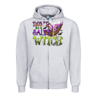 Heather Grey Don't Be a Salty Witch Zipper Hoodie - texasbilliewilder