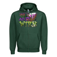 Sports Green Don't Be a Salty Witch Zipper Hoodie - texasbilliewilder