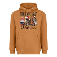Meerkat merry christmas trees Heavyweight Hoodie - CowGirlArtShop