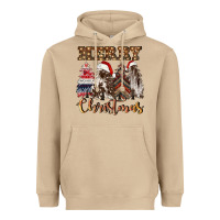 Mushroom merry christmas trees Heavyweight Hoodie - CowGirlArtShop
