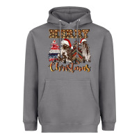 Storm merry christmas trees Heavyweight Hoodie - CowGirlArtShop
