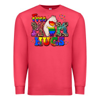 Cardinal pride free mom hugs Premium Sweatshirt - CowGirlArtShop