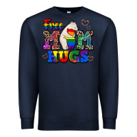 Navy pride free mom hugs Premium Sweatshirt - CowGirlArtShop