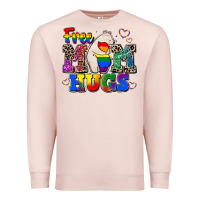 Pride Free Mom Hugs Premium Sweatshirt | Teevron