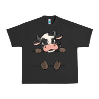 Pigment Black custom cow Urban Heavy Tee - MaliasSmallBusiness