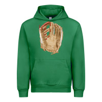 Emerald Catchers Mitt Fa Element Urban Hoodie - FaDigitalArtStudio