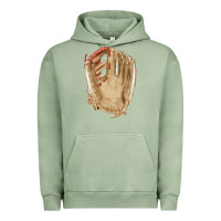Pigment Oil Green Catchers Mitt Fa Element Urban Hoodie - FaDigitalArtStudio