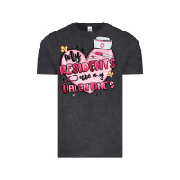 Vintage Black my residents are my valentines Vintage Tee - MaliasSmallBusiness