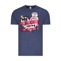 Vintage Denim my residents are my valentines Vintage Tee - MaliasSmallBusiness