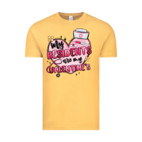 Vintage Mustard my residents are my valentines Vintage Tee - MaliasSmallBusiness