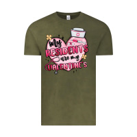 Vintage Olive my residents are my valentines Vintage Tee - MaliasSmallBusiness