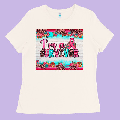 I'm A Survivor Ladies Tee Designed By Jahusdesignshop