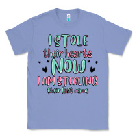 Colony Blue i stole their hearts now i am stealing their last Classic Tee - MaliasSmallBusiness