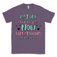 Lavender i stole their hearts now i am stealing their last Classic Tee - MaliasSmallBusiness