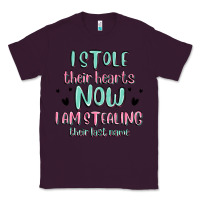 Plum i stole their hearts now i am stealing their last Classic Tee - MaliasSmallBusiness