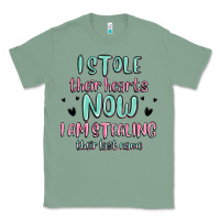Sage i stole their hearts now i am stealing their last Classic Tee - MaliasSmallBusiness