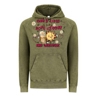 Vintage Olive great days start with iced coffee and gratitude Vintage Hoodie - MaliasSmallBusiness