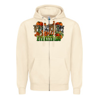 Sandshell pumpkin spice everything fall Zipper Hoodie - NancyCooperArtShop