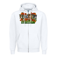 White pumpkin spice everything fall Zipper Hoodie - NancyCooperArtShop