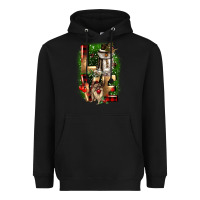 Black love snowman gnome Heavyweight Hoodie - CowGirlArtShop