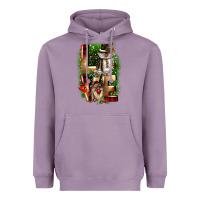 Lavender love snowman gnome Heavyweight Hoodie - CowGirlArtShop