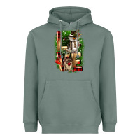 Sage love snowman gnome Heavyweight Hoodie - CowGirlArtShop